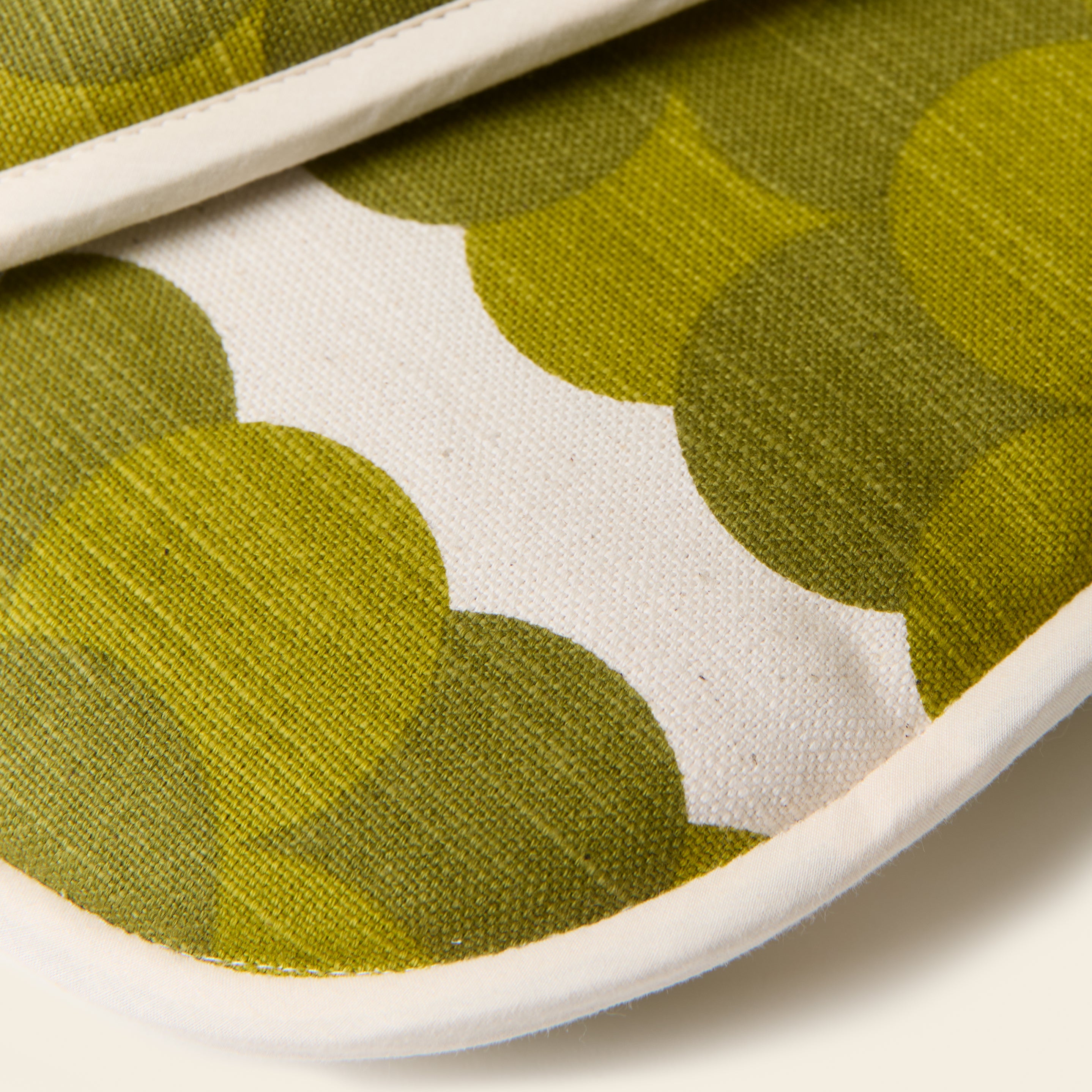 Retro Stripe Double Oven Glove