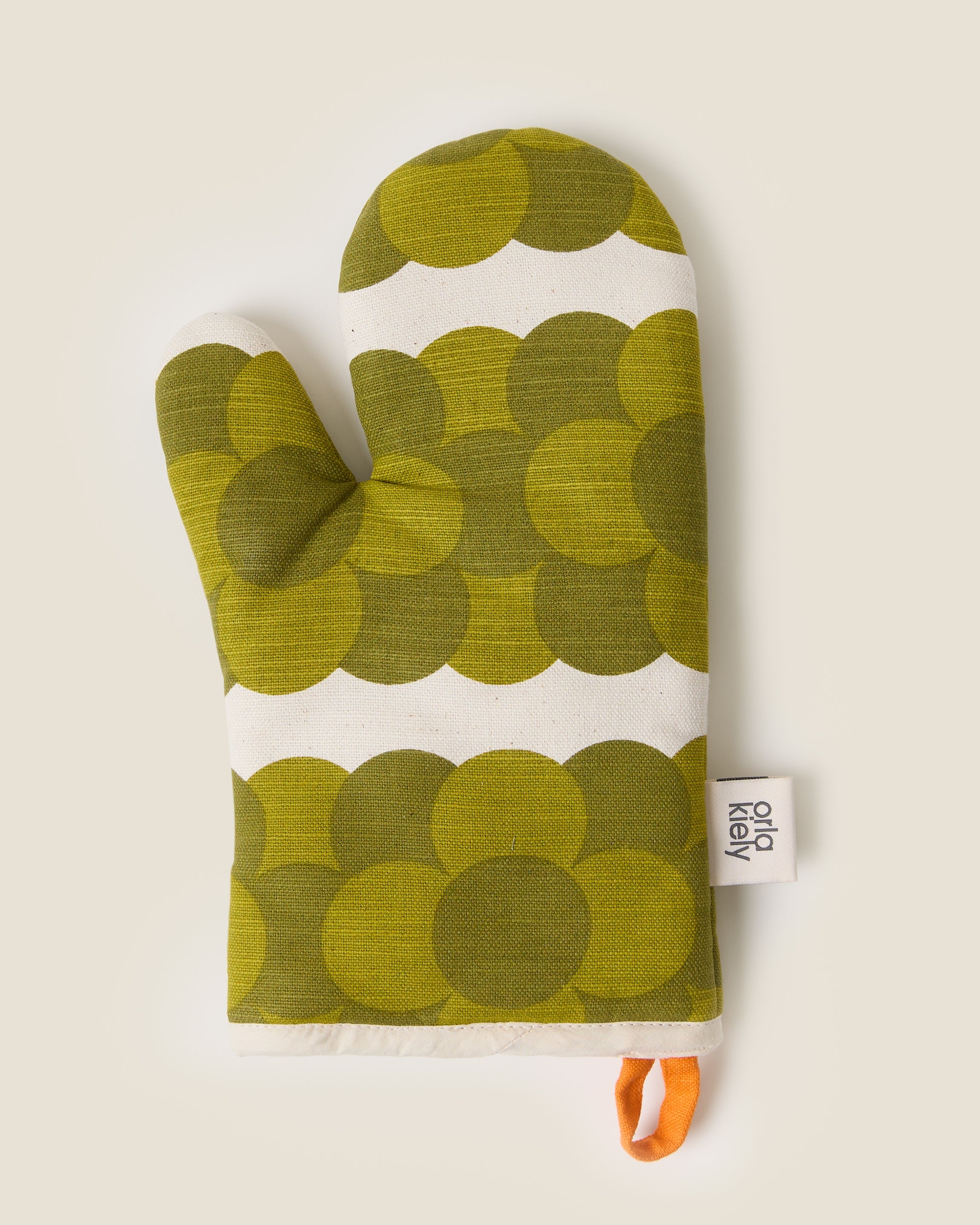 Retro Stripe Oven Mitt