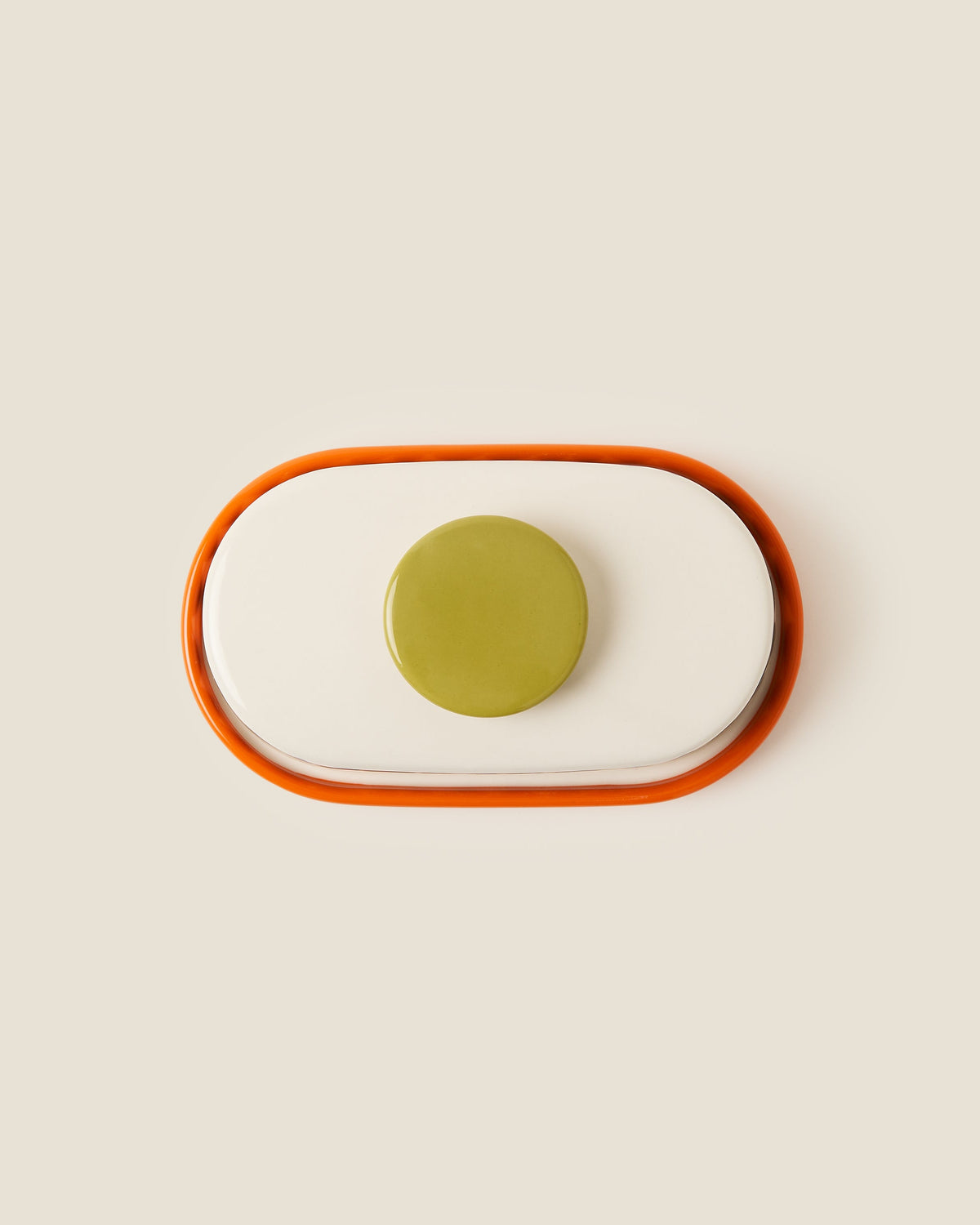 Sycamore Stripe Butter Dish