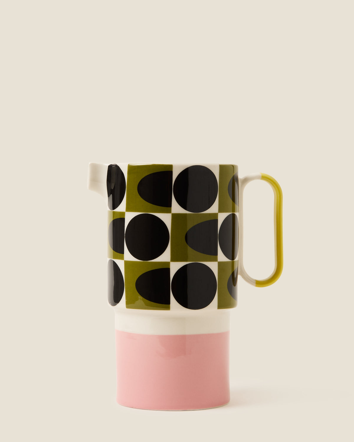 Spot Square Oval Pitcher Jug