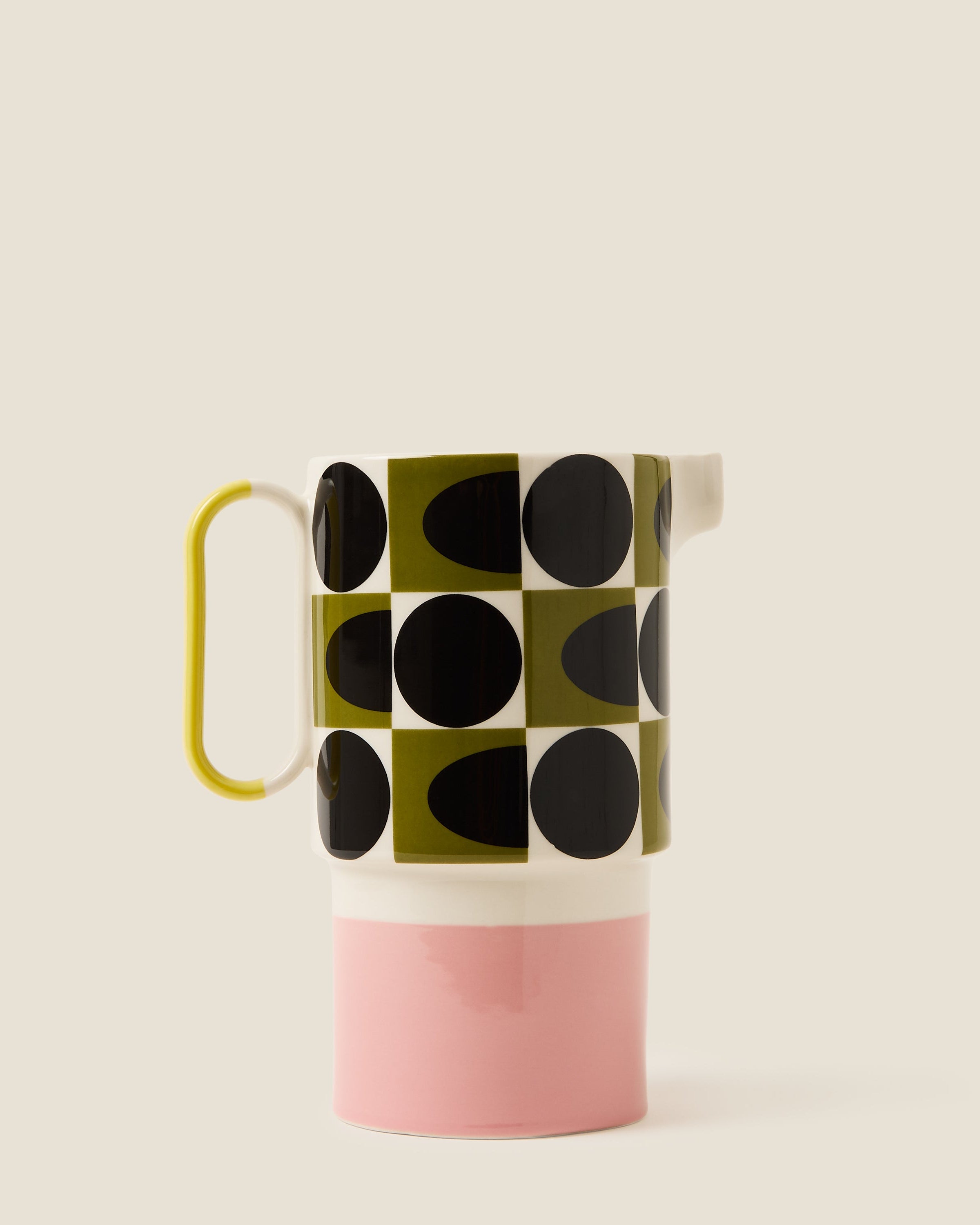 Spot Square Oval Pitcher Jug