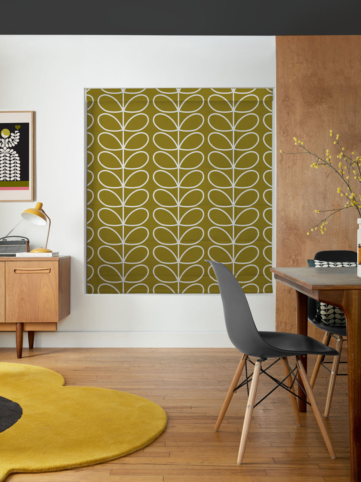 Seagrass Jumbo Linear Stem Made to Measure Roman Blind