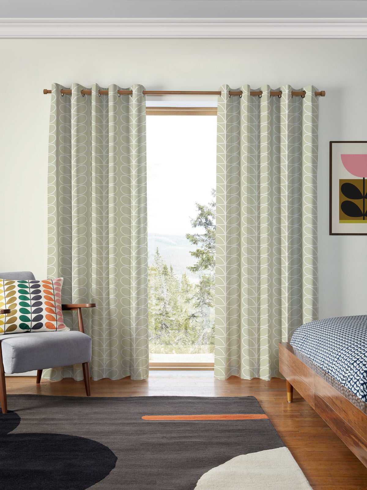 Pebble Jumbo Linear Stem Made to Measure Curtain