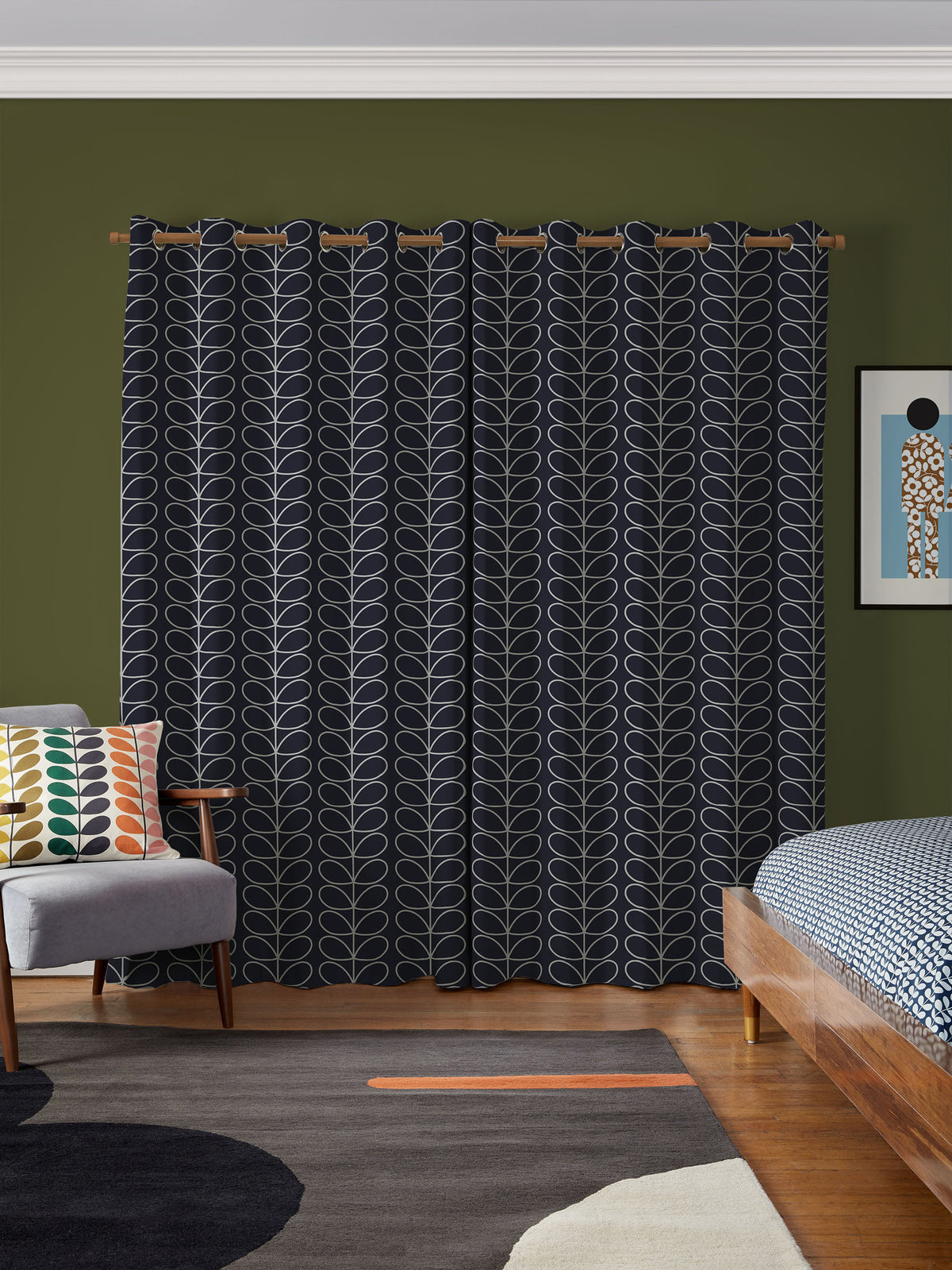 Whale Jumbo Linear Stem Made to Measure Curtain