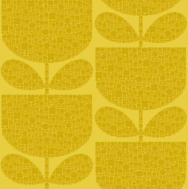 Block Garden Wallpaper - Sample