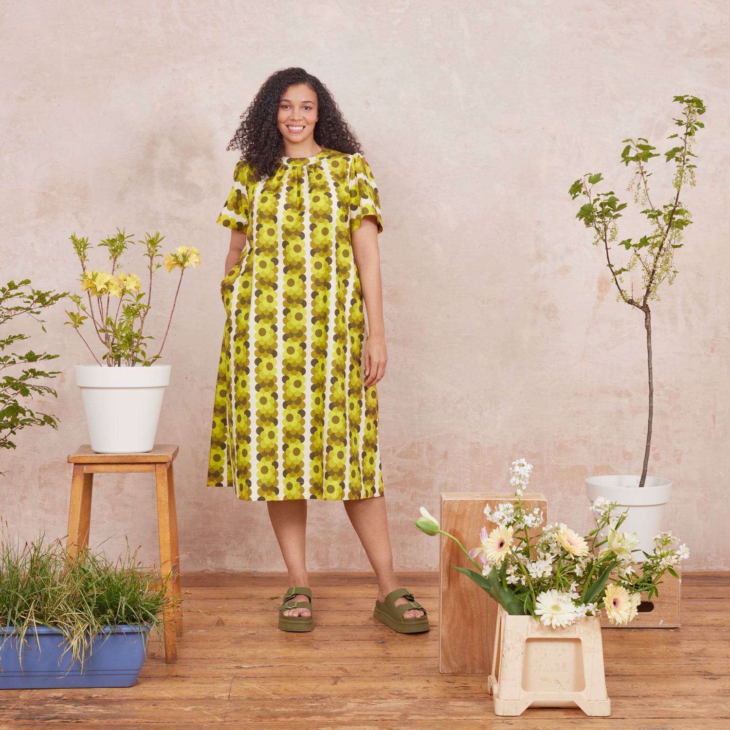Dress Retro Flower