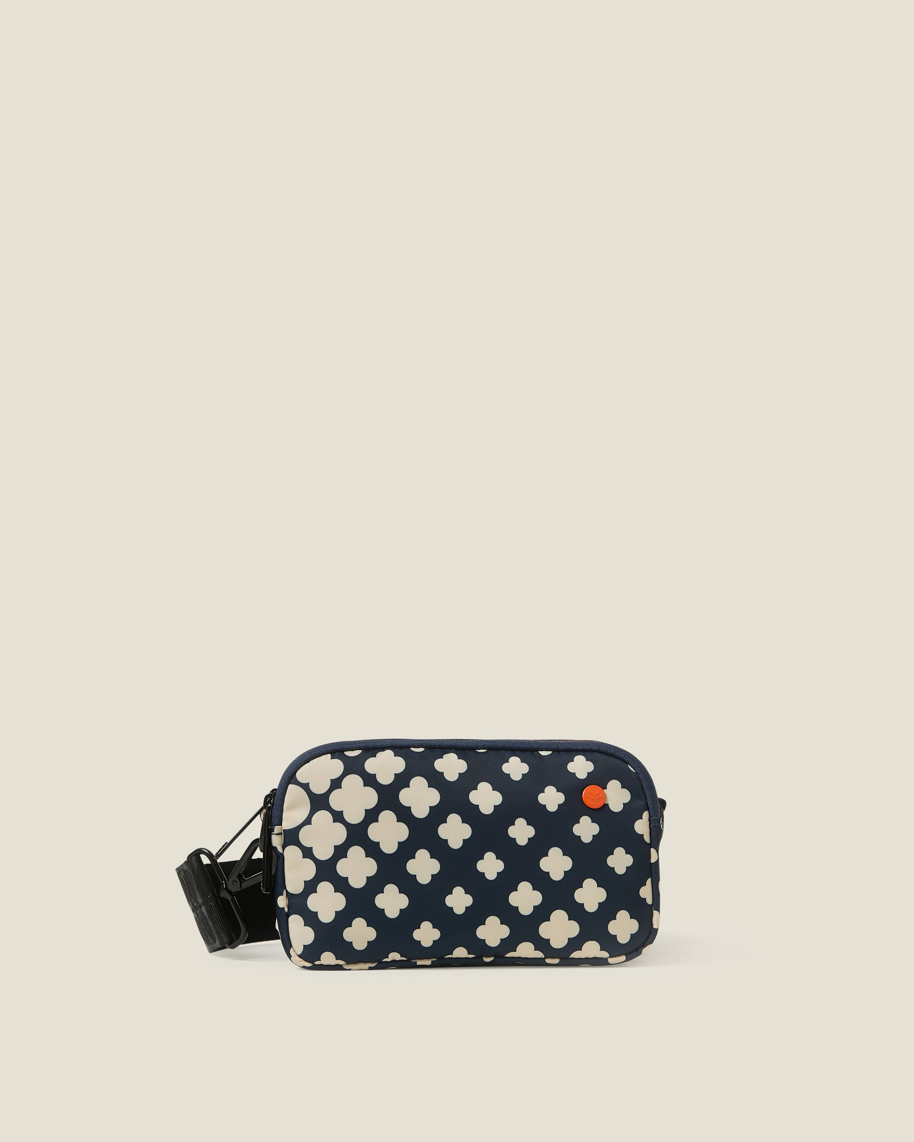 Tripod Crossbody Bag - Flower Galaxy Midnight