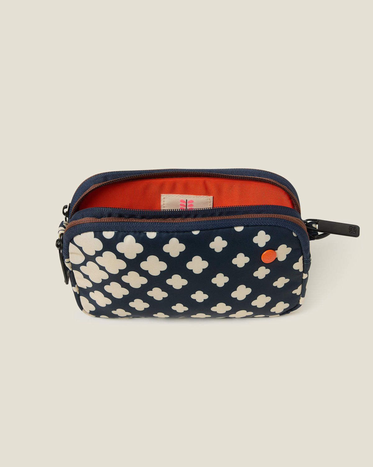 Tripod Crossbody Bag - Flower Galaxy Midnight