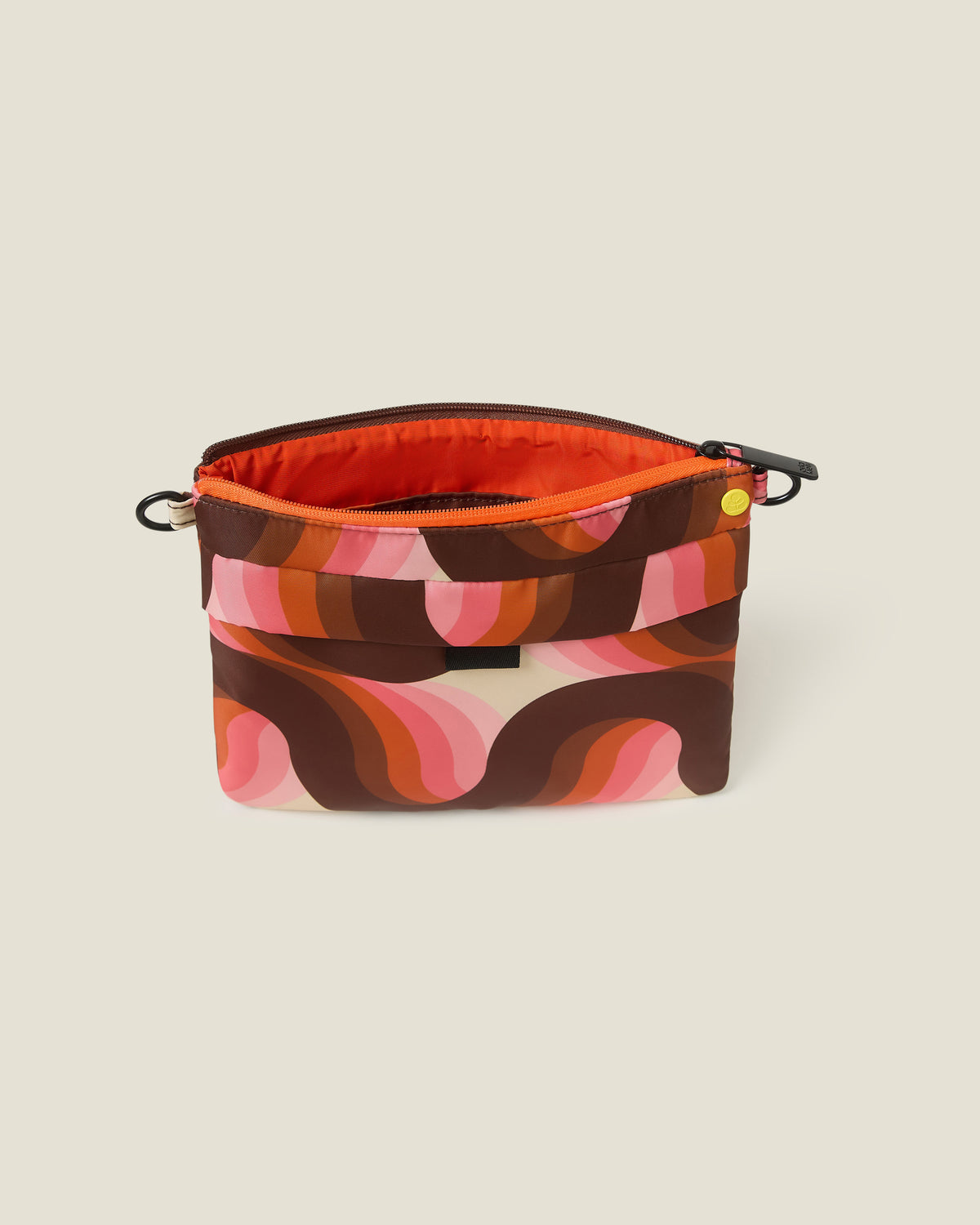 Quadrant Crossbody - Rolling Waves Rose