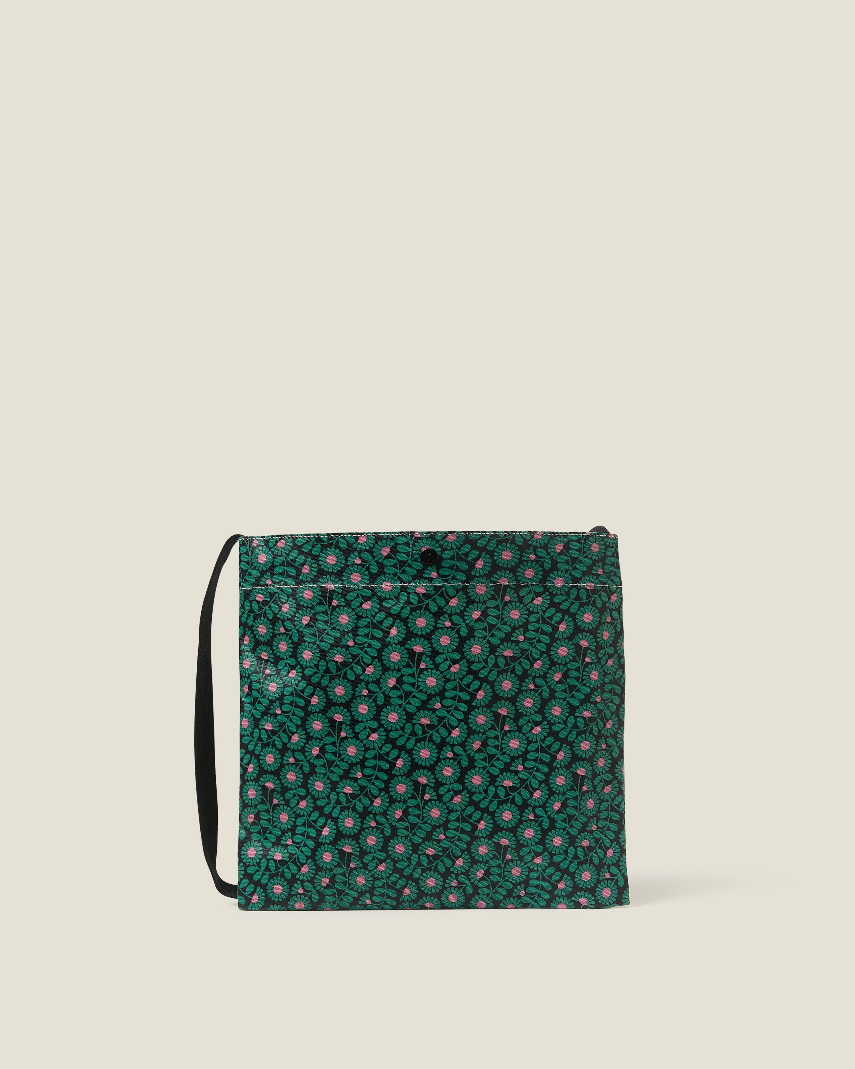 On A Roll Crossbody - Cosmea Emerald