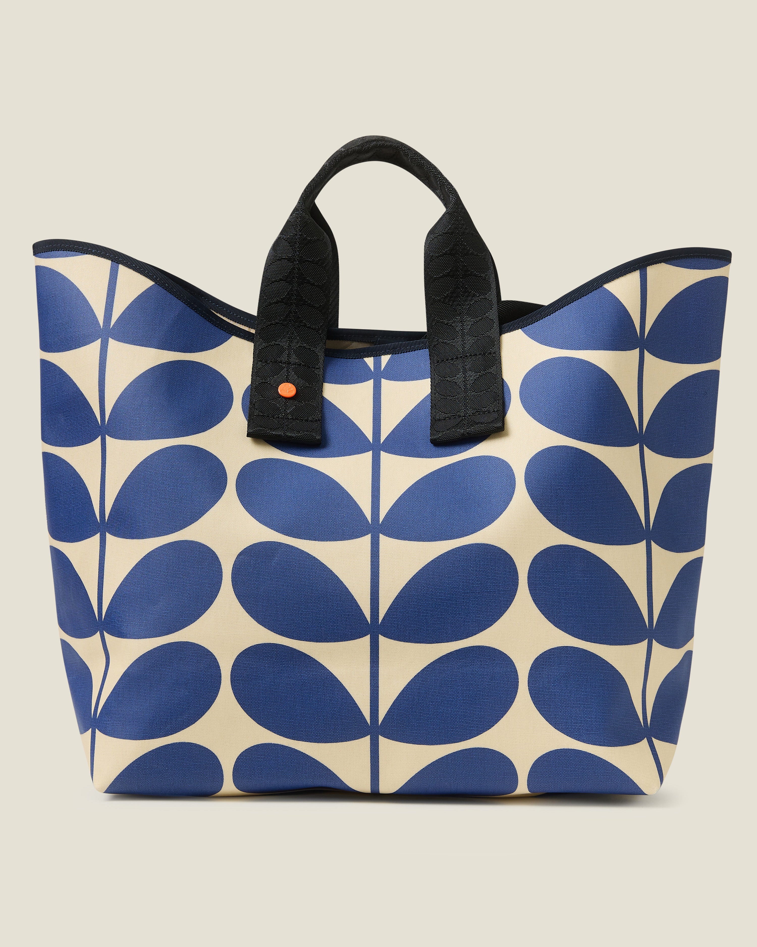 Orla Kiely トートバッグ キルティング ネイビー Orla Kiely Outlet Bags | Up to 60% Off