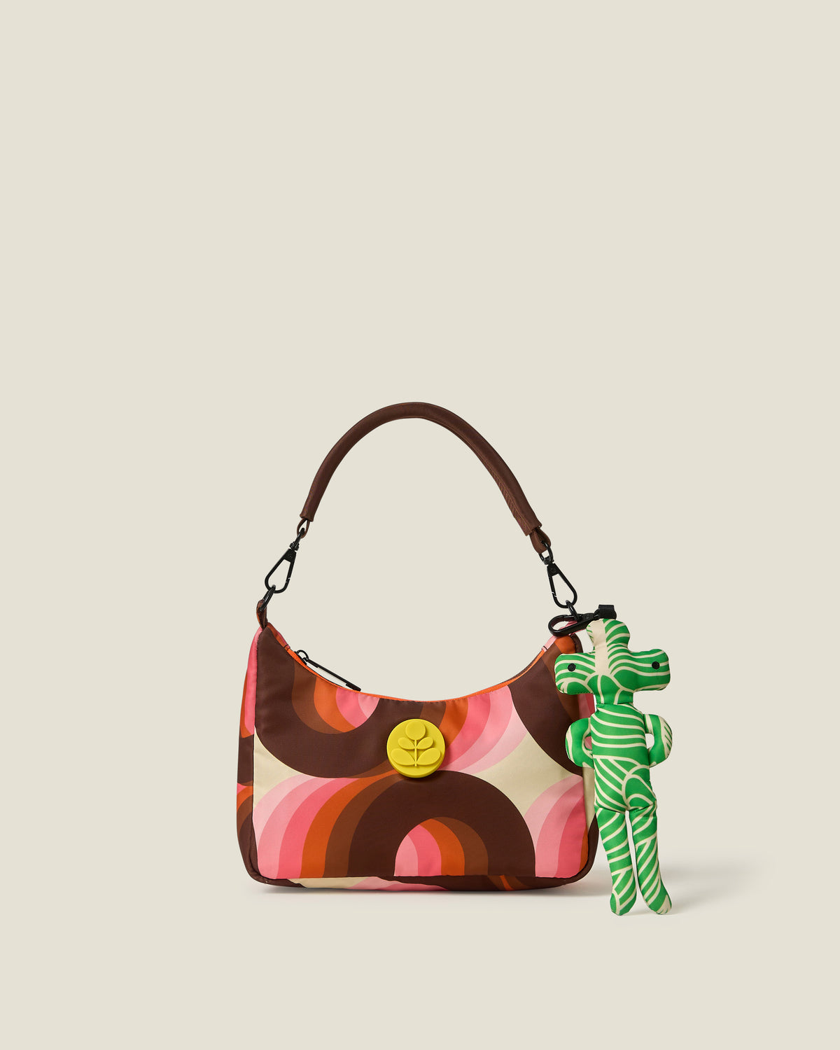 Martian Bag Charm - Moonflower Spring Green
