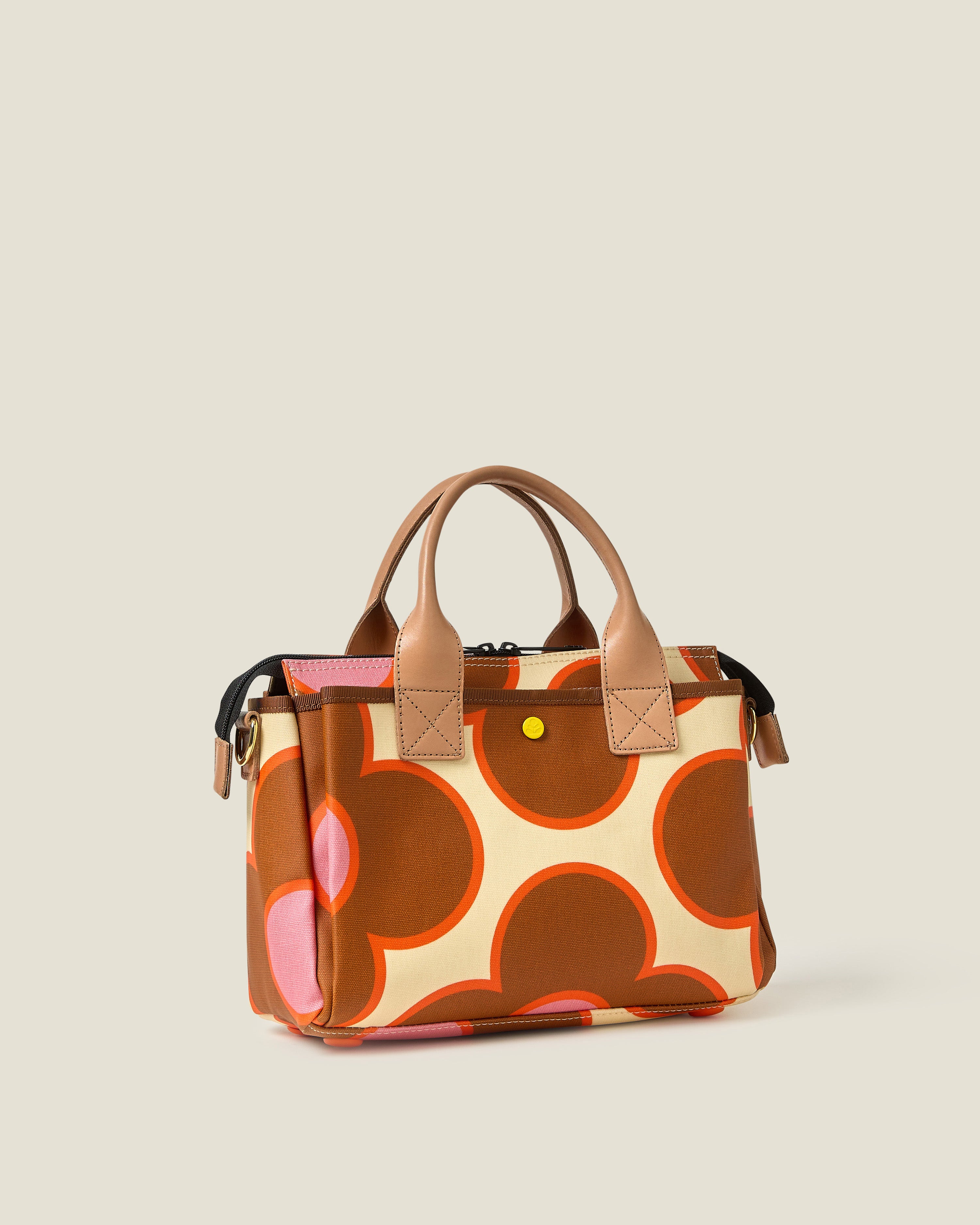Calder Handbag - Flower Spot Persimmon