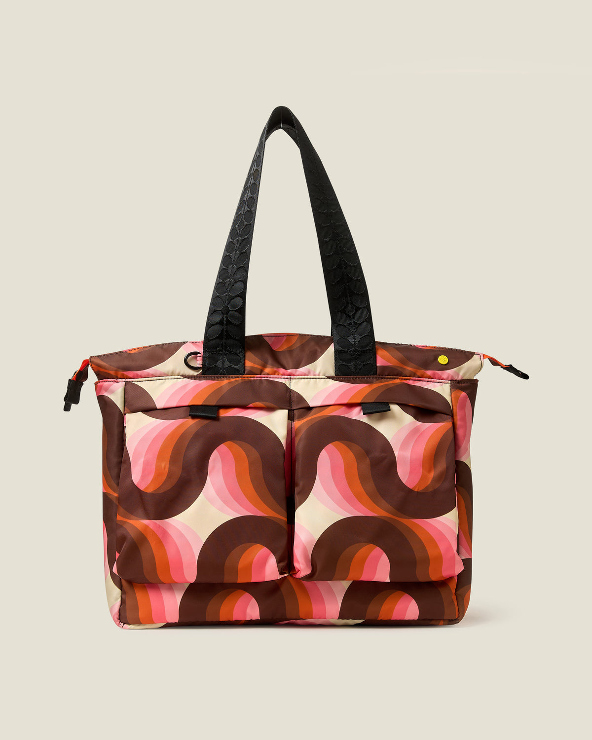 Axis Tote - Rolling Waves Rose