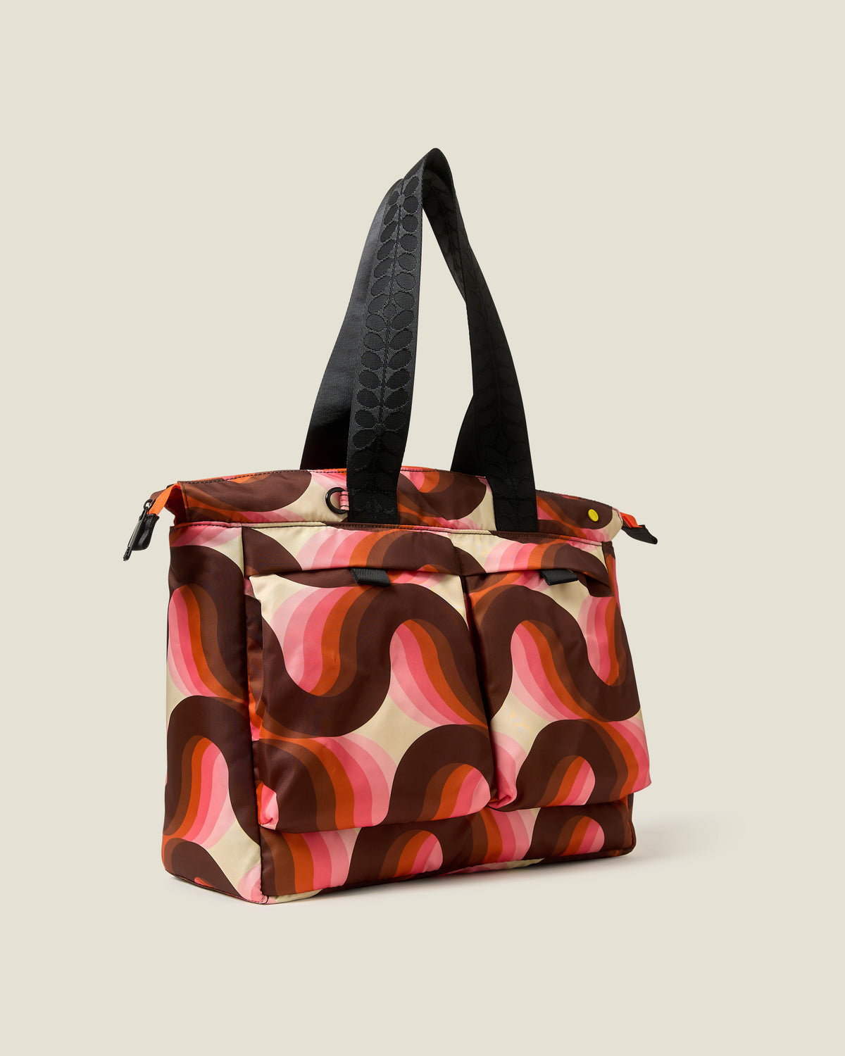 Axis Tote - Rolling Waves Rose
