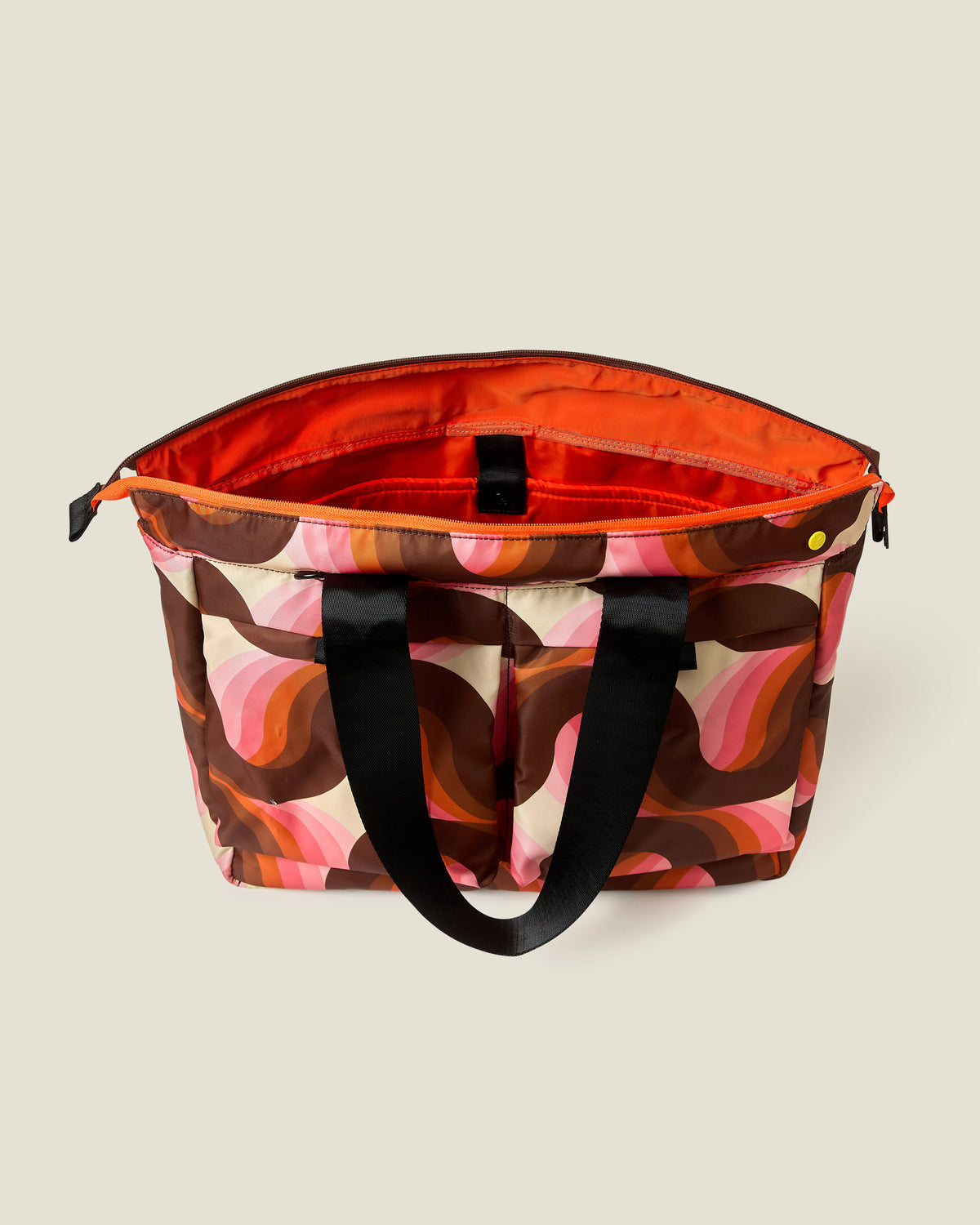 Axis Tote - Rolling Waves Rose