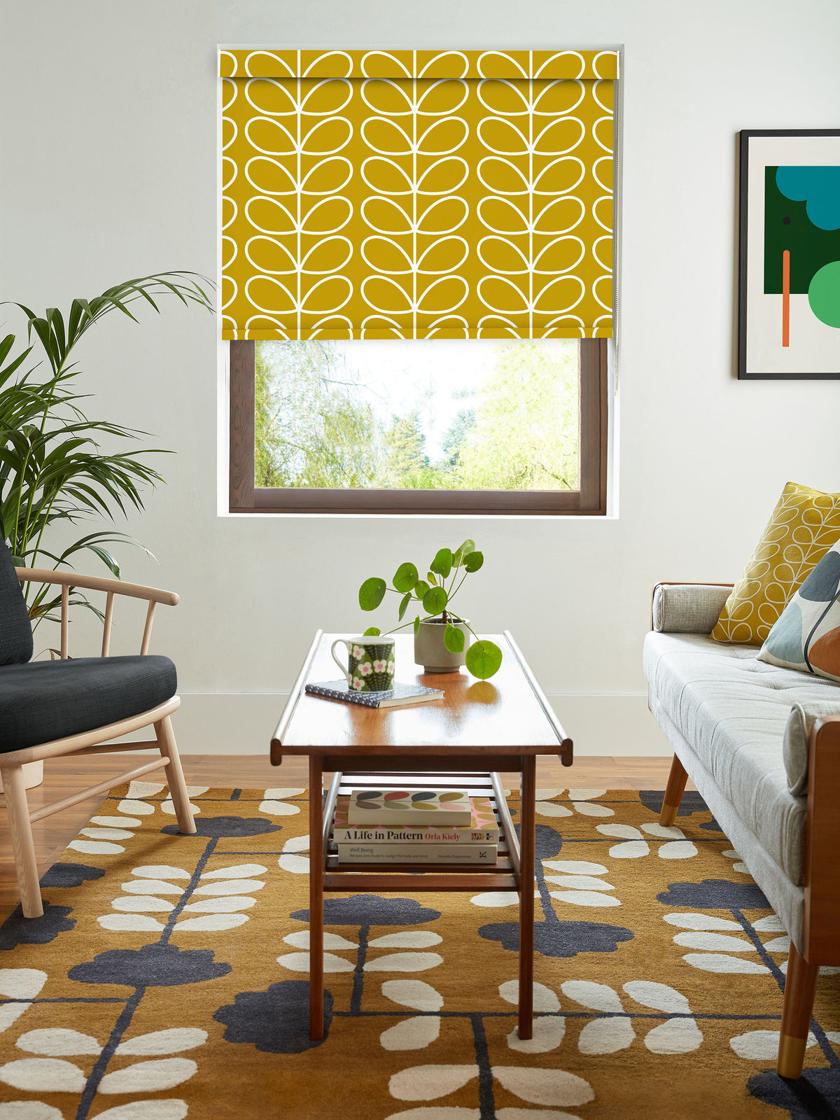 Sunflower Jumbo Linear Stem Made to Measure Roller Blind