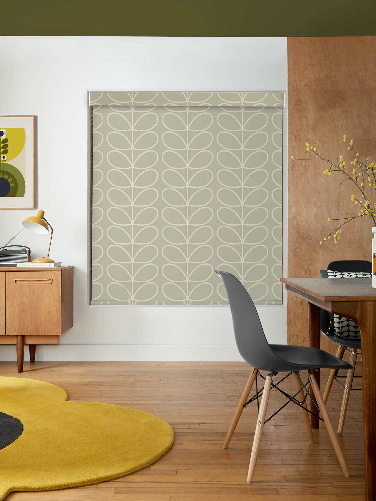 Pebble Jumbo Linear Stem Made to Measure Roman Blind