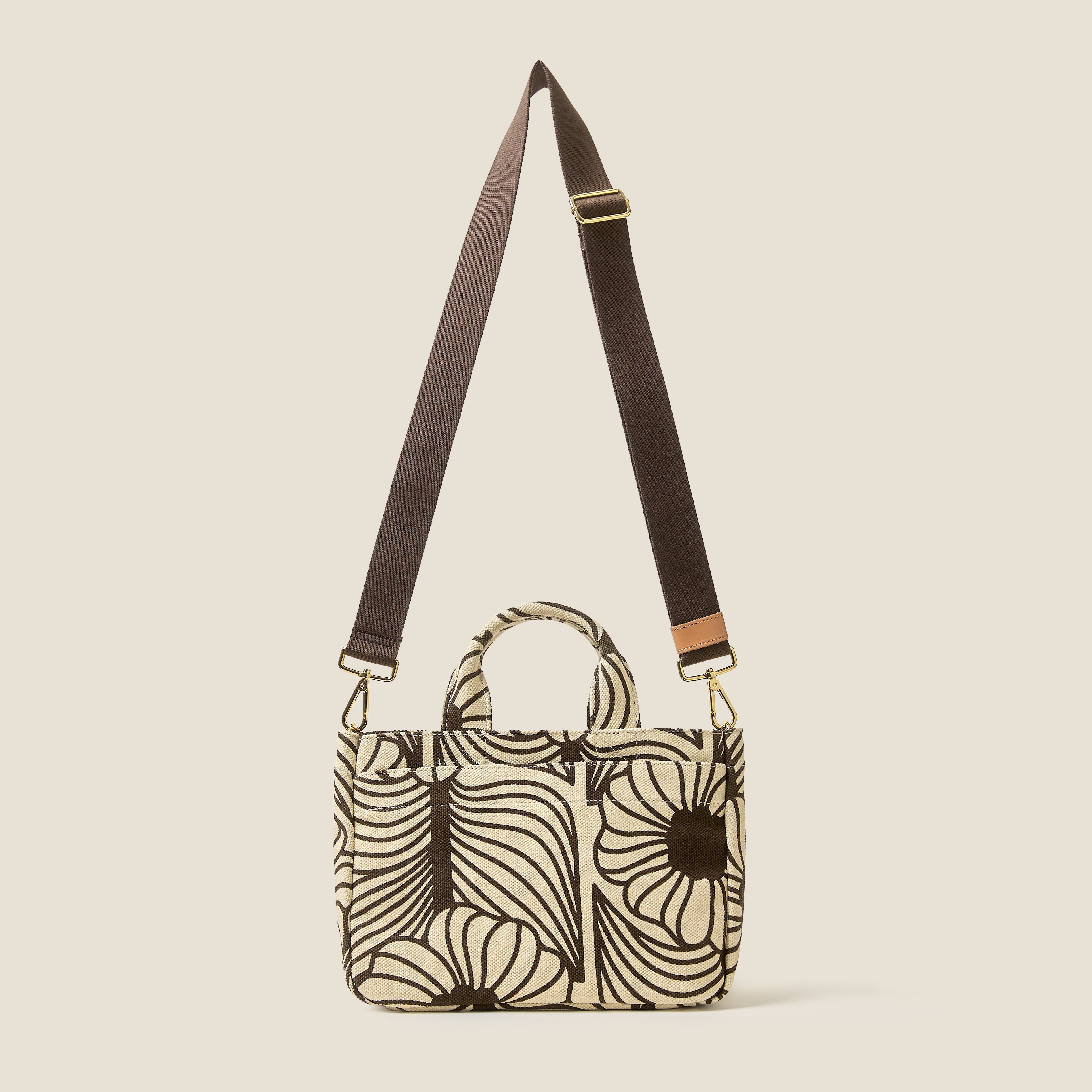 Odette Cotton Canvas Crossbody - Moonflower Desert