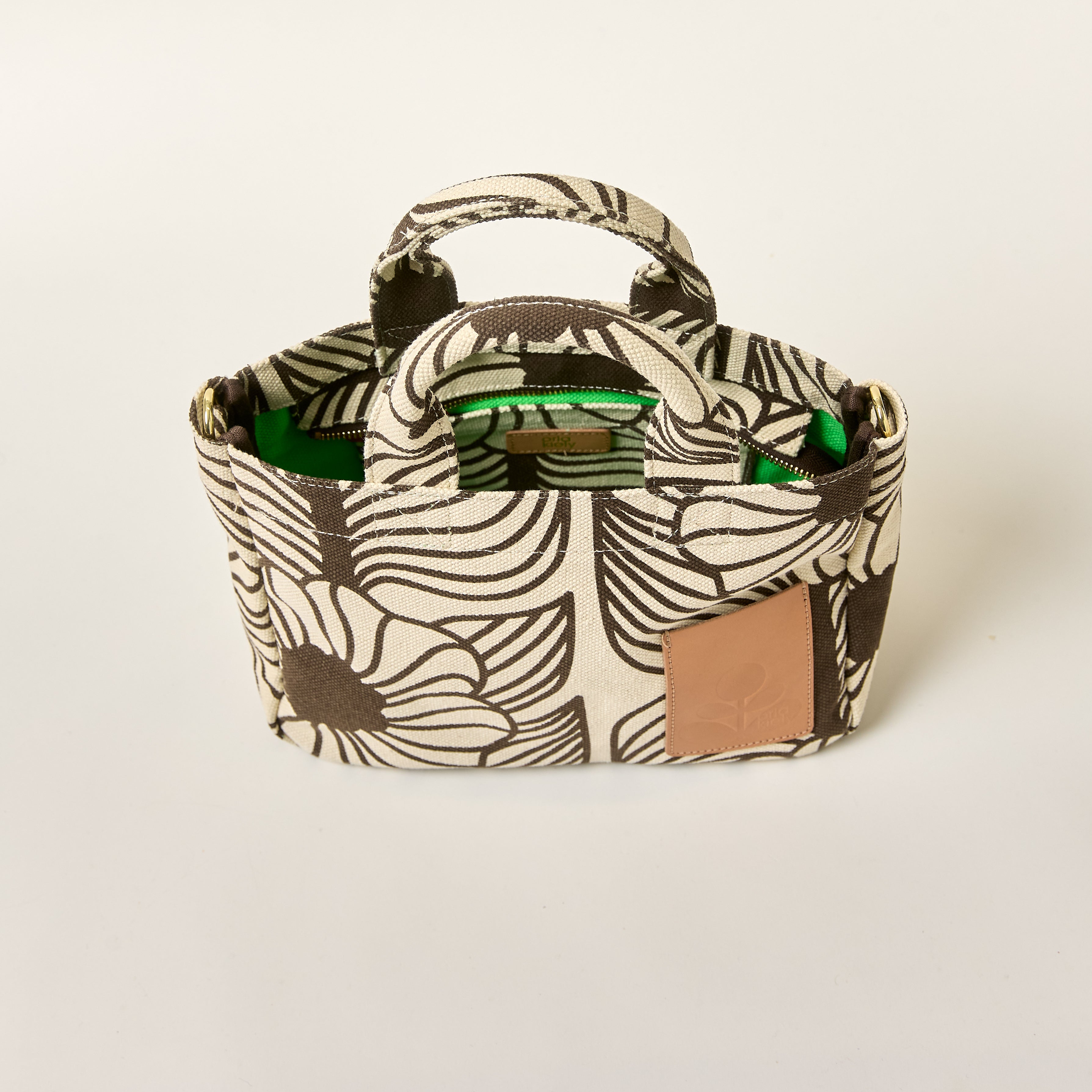 Odette Cotton Canvas Crossbody - Moonflower Desert