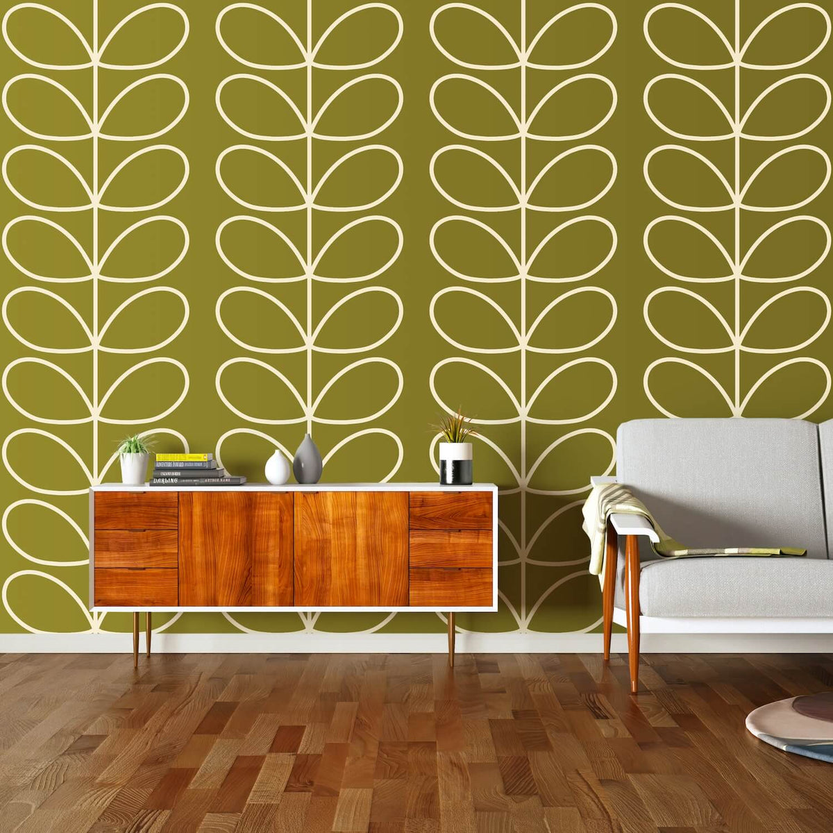 Giant Linear Stem Seagrass Wallpaper 52cm x 10m