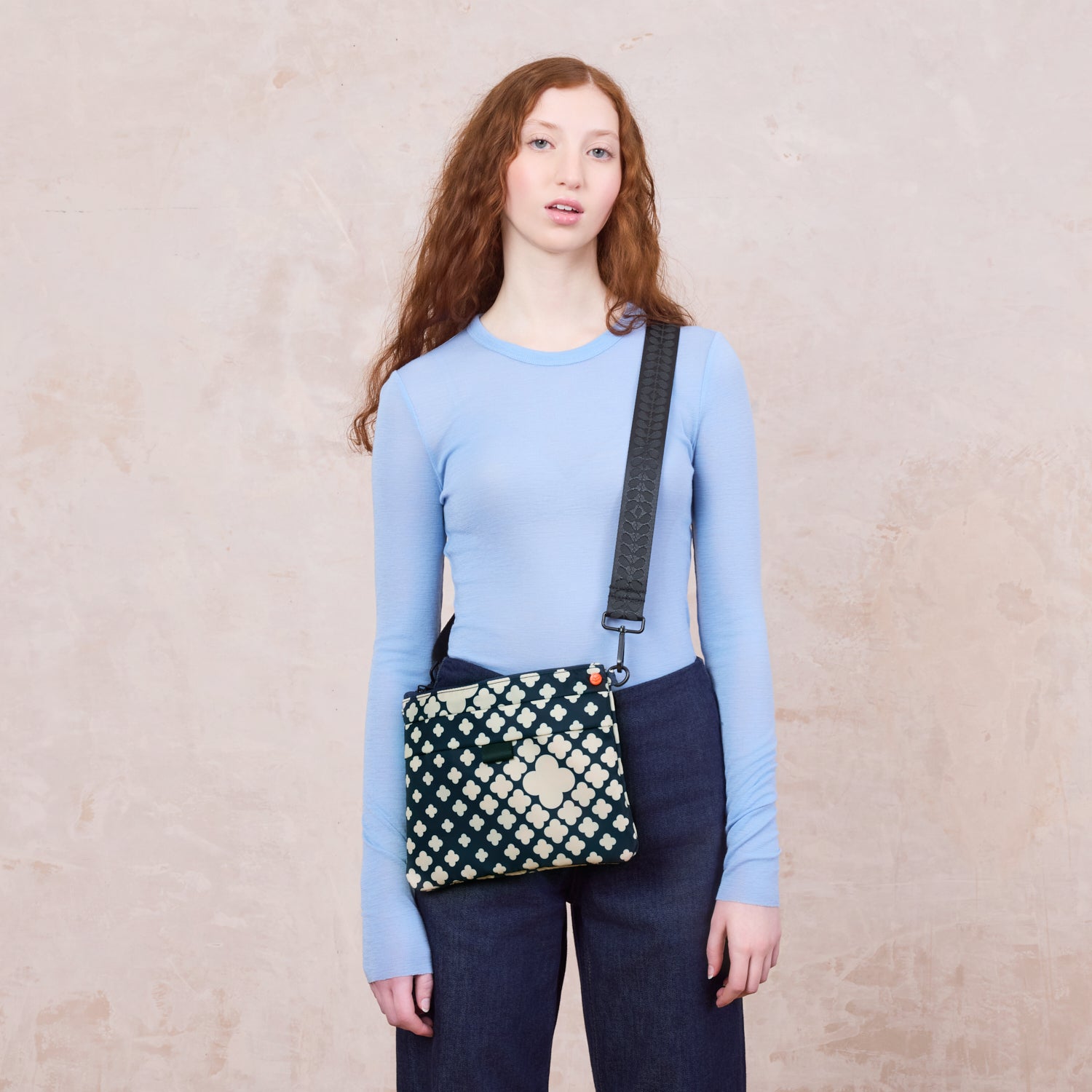 Quadrant Crossbody - Flower Galaxy Midnight