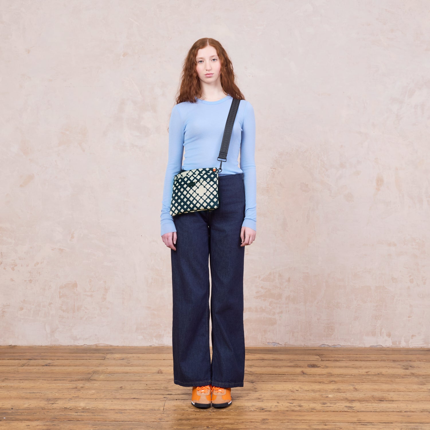 Quadrant Crossbody - Flower Galaxy Midnight