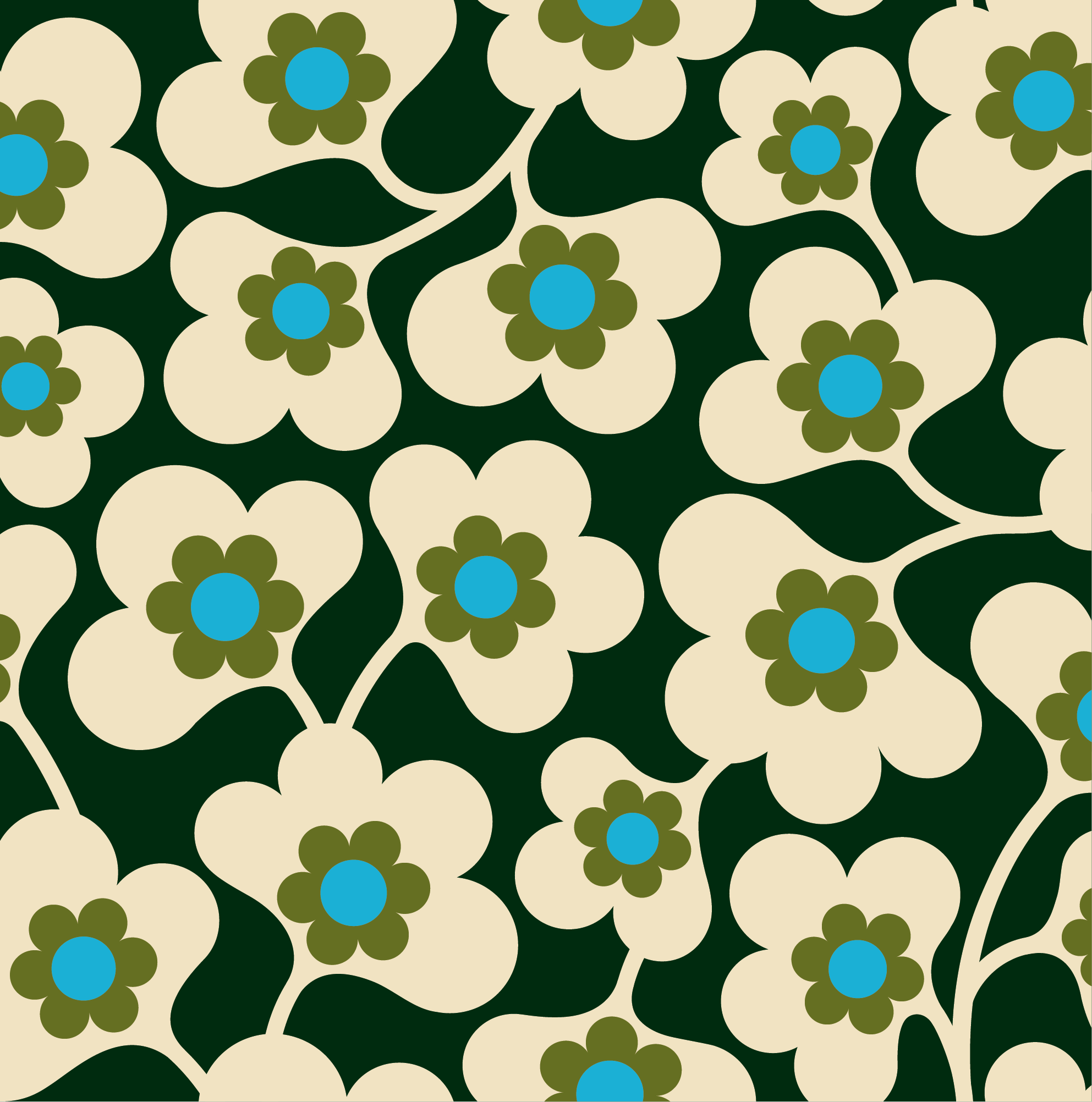 Orla Kiely Wallpapers  Linear Stem Giant Stem Striped Petal  DealDoodle