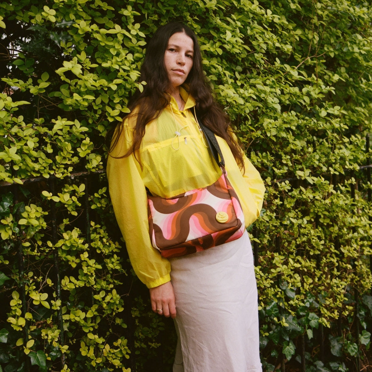 Ratio Small Hobo Bag - Rolling Waves Rose