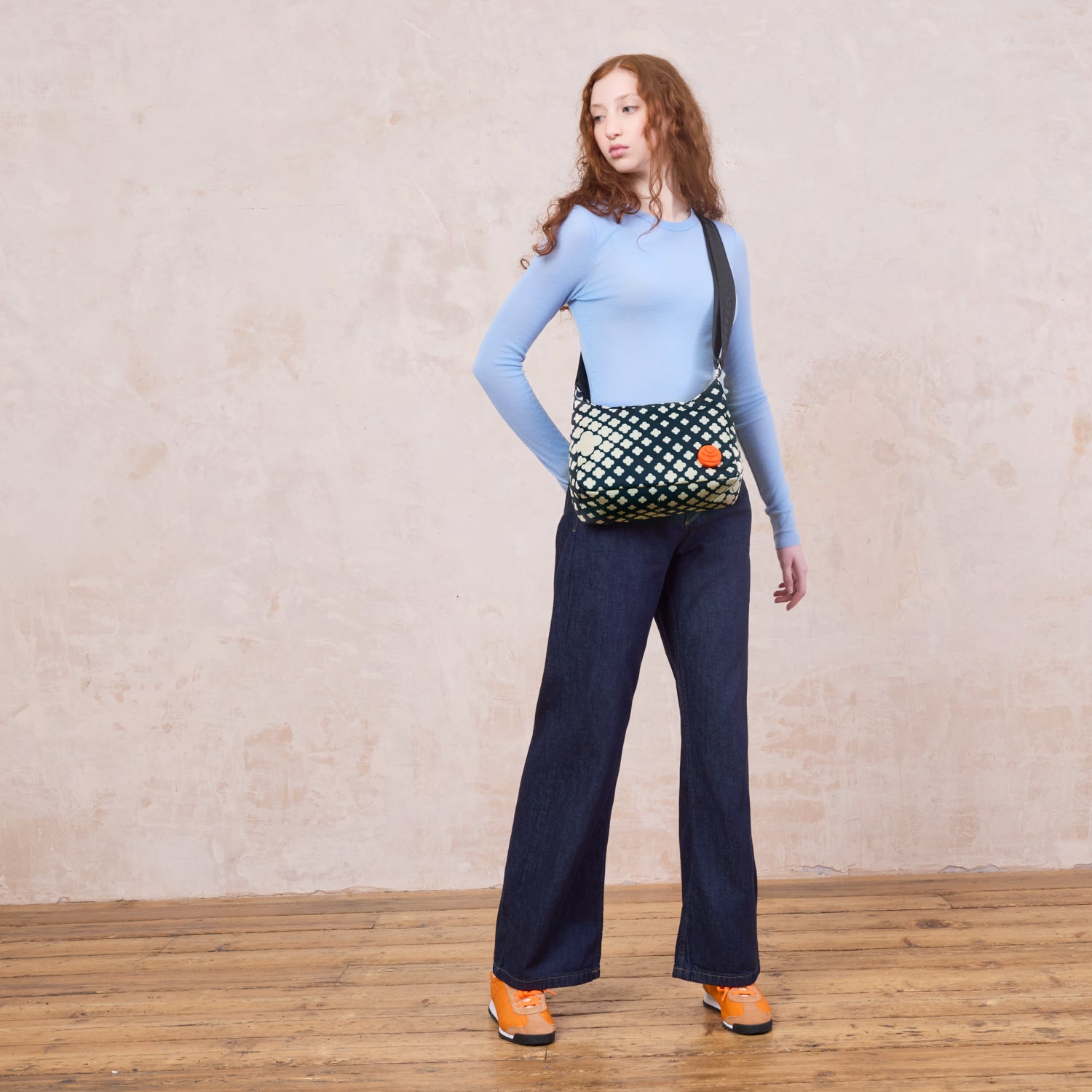 Ratio Small Hobo Bag - Flower Galaxy Midnight