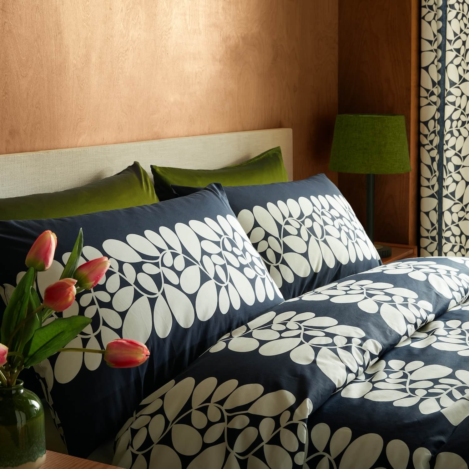 Sycamore Stripe Bed Linen Set Space
