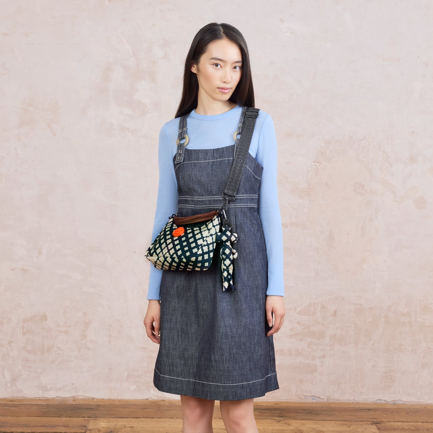 Venn Mini Shoulder Bag - Flower Galaxy Midnight