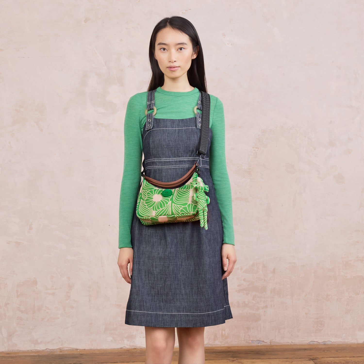 Venn Mini Shoulder Bag - Moonflower Spring Green