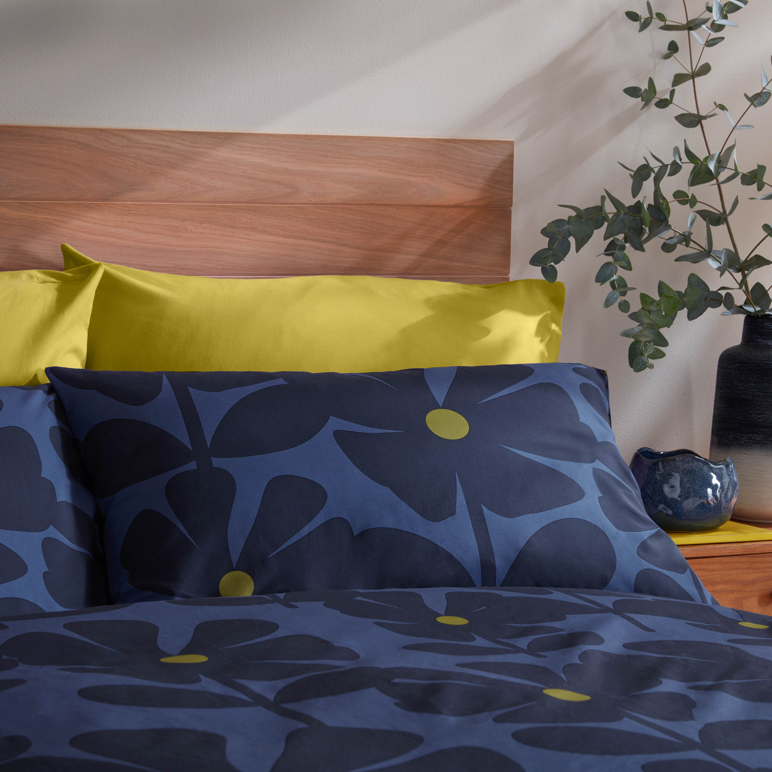 Wildflower Bed Linen Set - Indigo