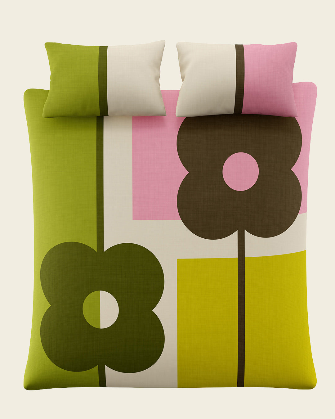 Abacus Block Bed Linen Set - Multi