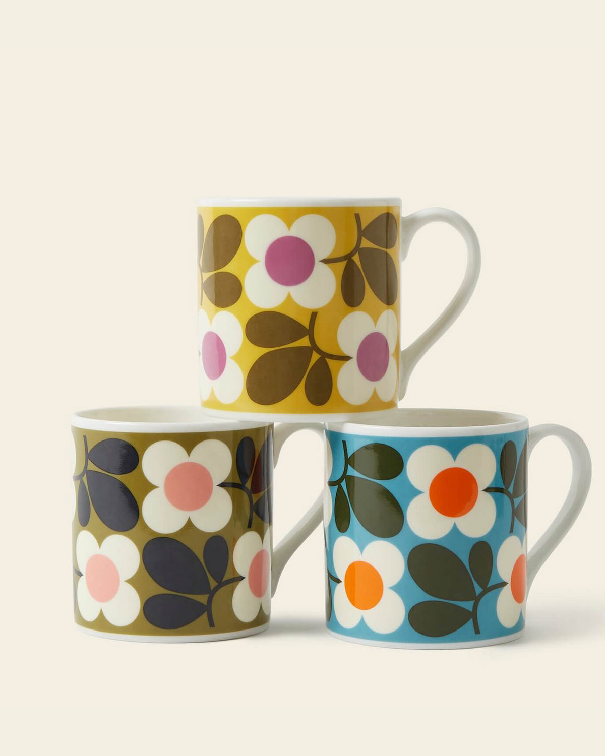 Large Mug Set 3 Floret