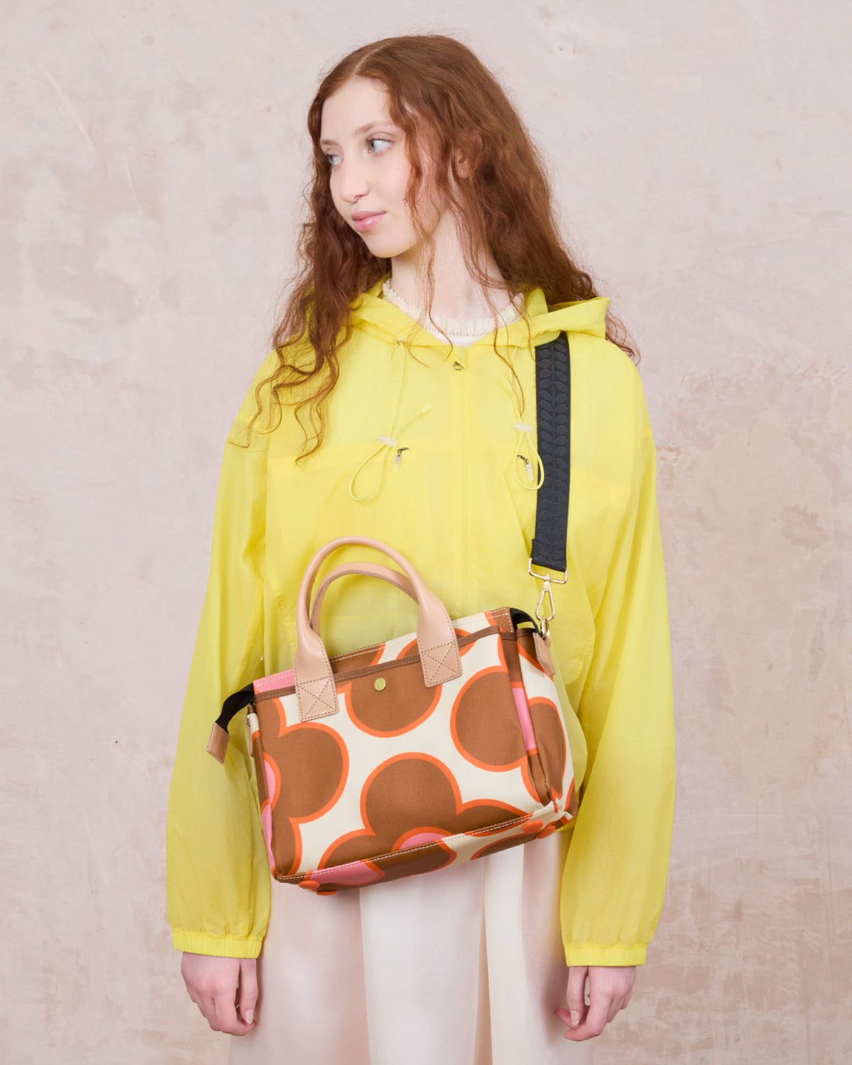 Calder Handbag - Flower Spot Persimmon