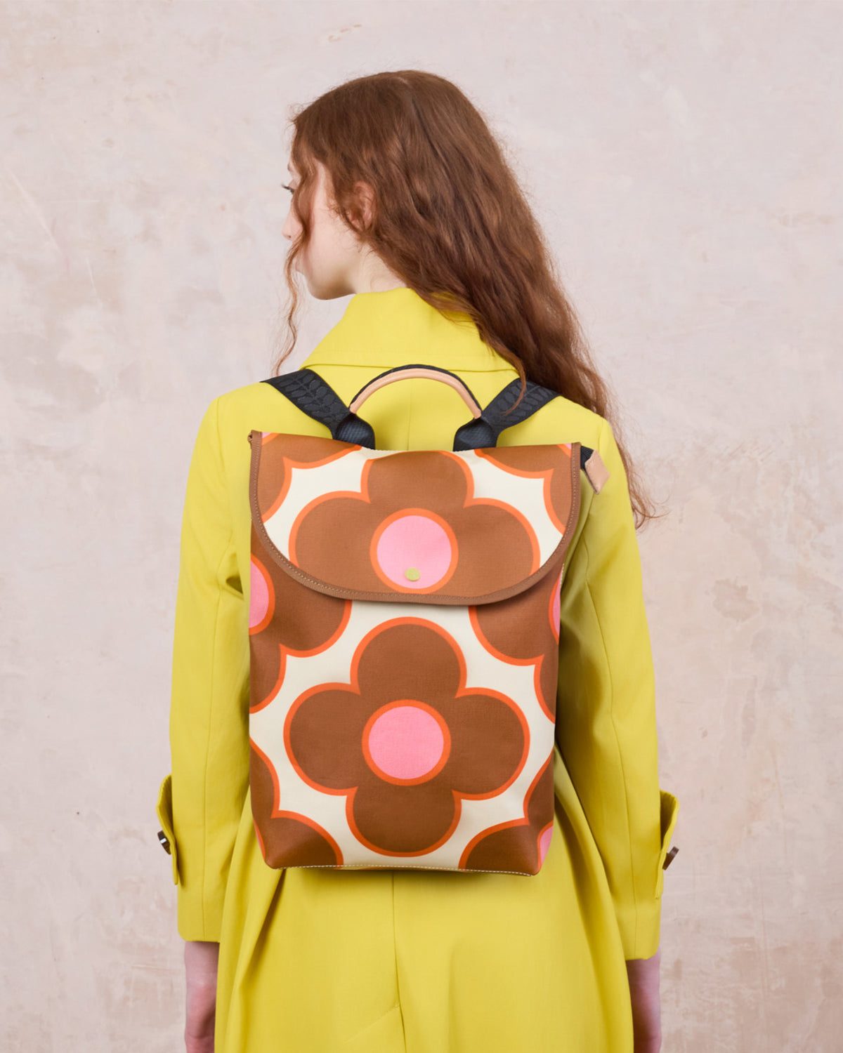 Acre Backpack - Flower Spot Persimmon