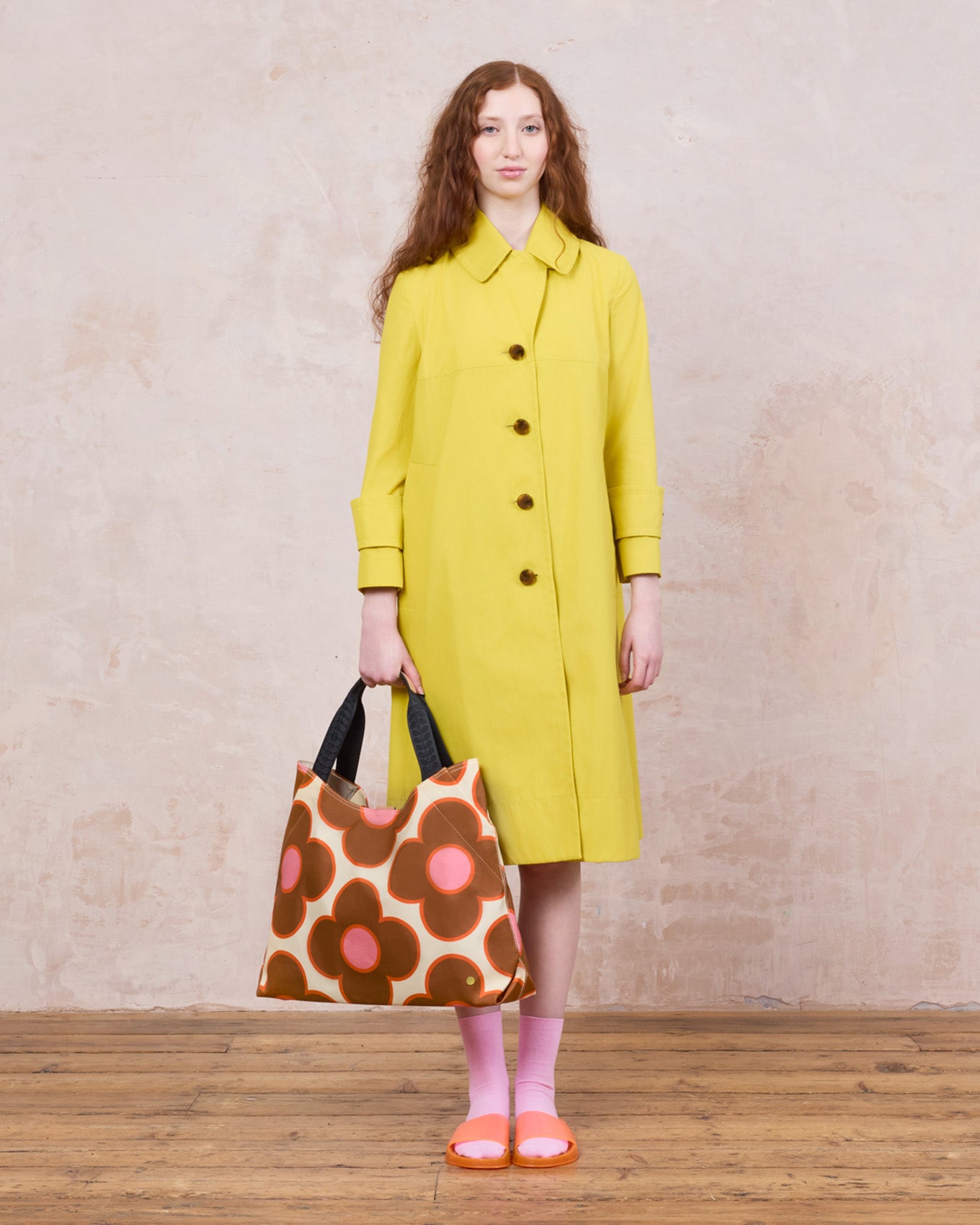 Classic Holdall - Flower Spot Persimmon