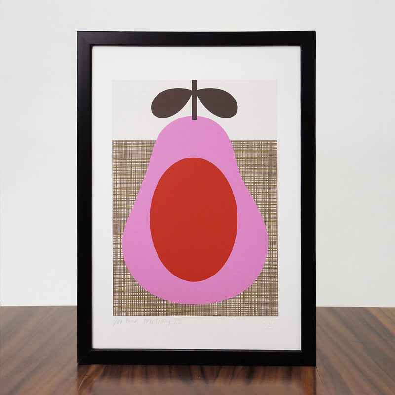 Pear Print Artwork Product Image by Orla Kiely