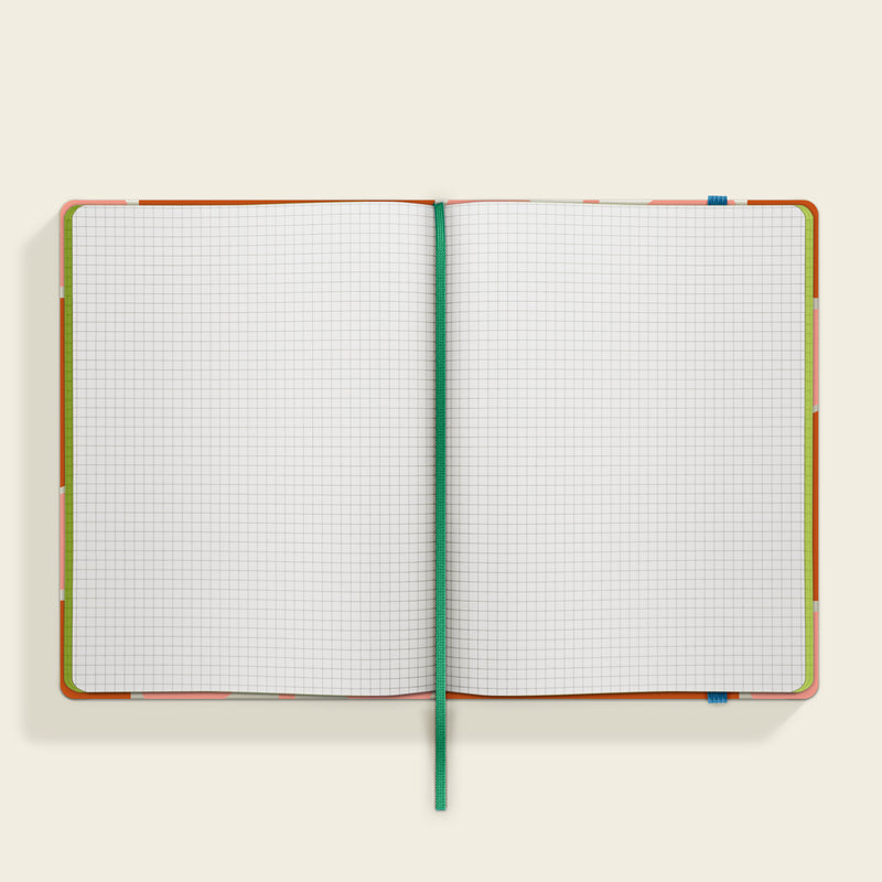 Medium Notebook - Block Tulip