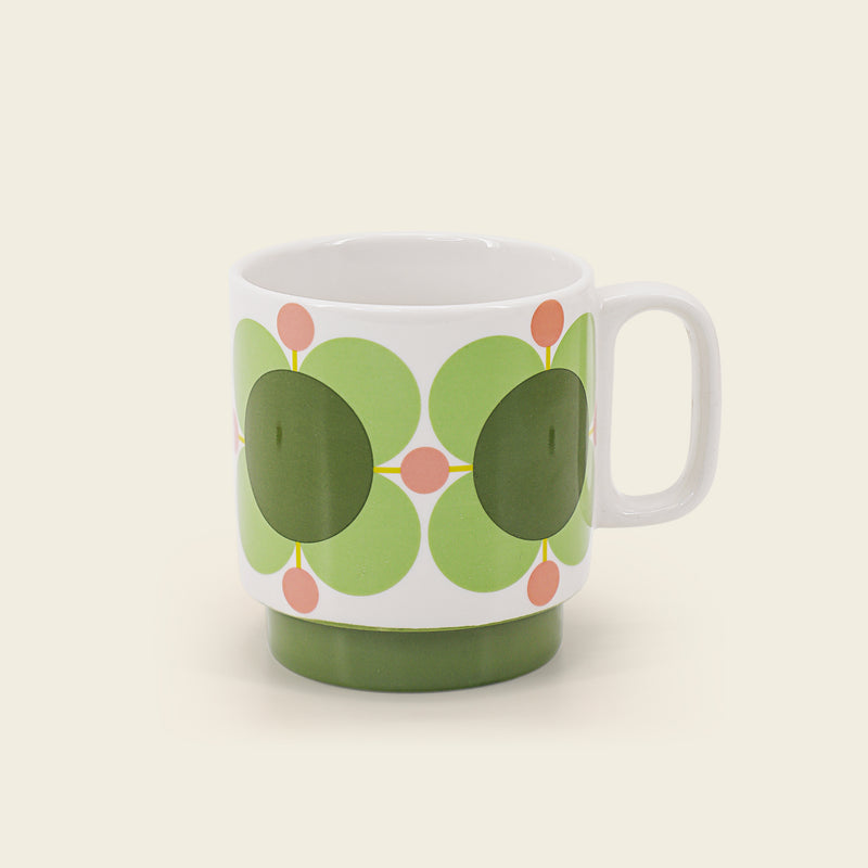 Stackable Mug Set of 6 - Atomic Flower