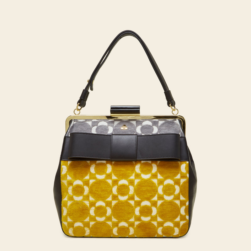 Holly Handbag - Retro Tile Dandelion
