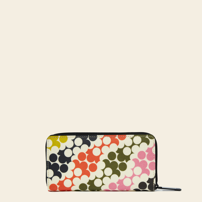 Forget Me Not Wallet - Puzzle Flower Multi