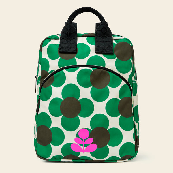 Ark Backpack - Retro Flower Emerald