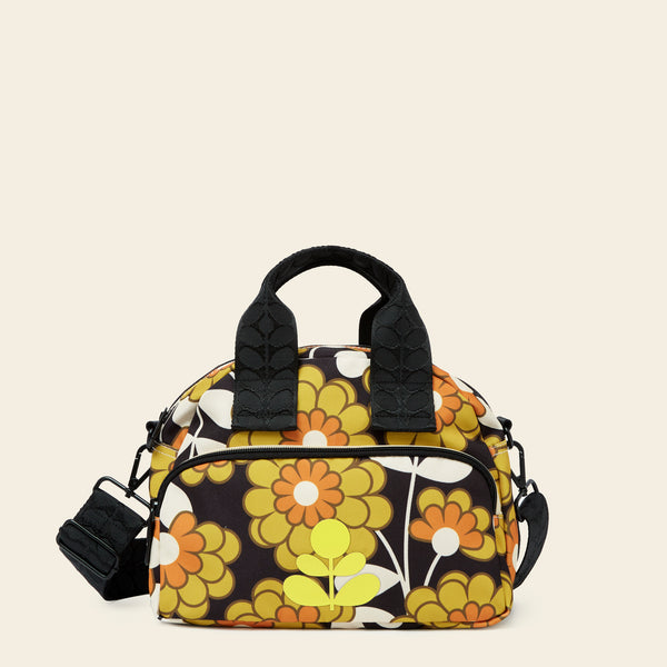 Radial Handbag - Dahlia Saffron