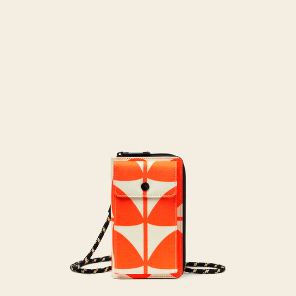 Keeper Phone Case - Solid Stem Neon Orange