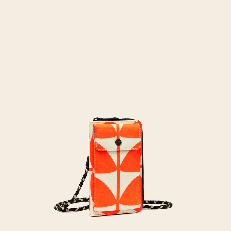 Keeper Phone Case - Solid Stem Neon Orange