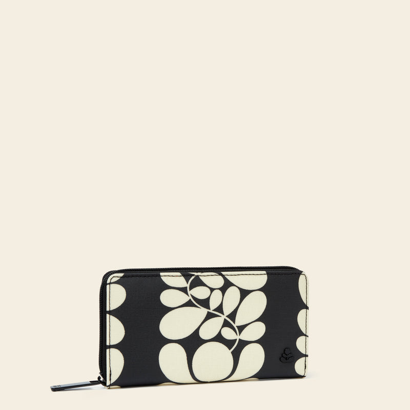 Forget Me Not Wallet - Sycamore Stripe Black