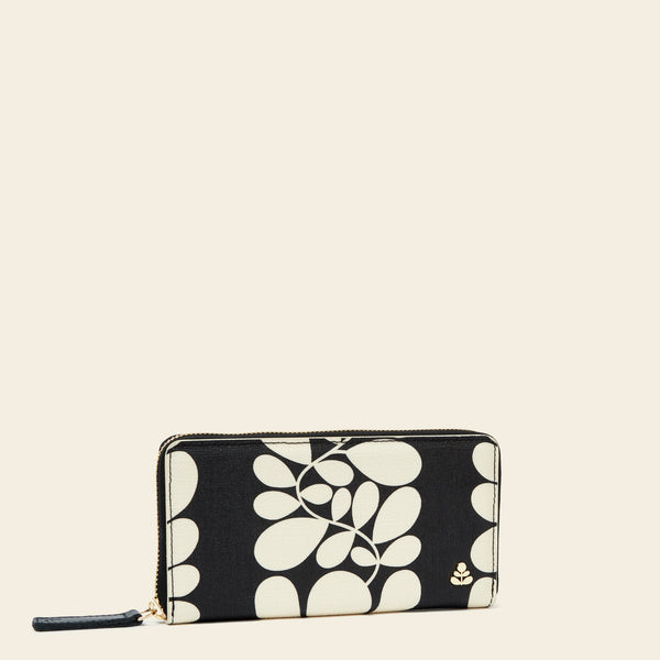 Forget Me Not City Wallet - Sycamore Stripe Black